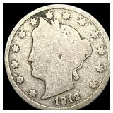 1912 Liberty Head Nickel NICELY CIRCULATED