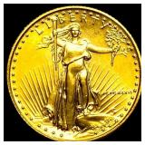 1/4 oz Gold 1986 American Eagle $10 SUPERB GEM BU