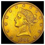 1880 $10 Liberty Head Eagle CLOSELY UNCIRCULATED