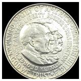 1952 Silver Booker T. Washington Half Dollar UNCIR