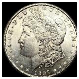 1897-S Silver Morgan Dollar UNCIRCULATED