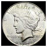 1928 Silver Peace Dollar CLOSELY UNCIRCULATED