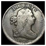 1808 Copper Half Cent LIGHTLY CIRCULATED