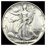 1938 Silver Walking Liberty Half Dollar UNCIRCULAT