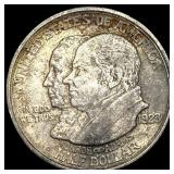 1923-S Silver Monroe Doctrine Centennial Half Doll