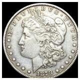 1878 Silver Morgan Dollar NEARLY UNCIRCULATED