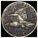 1857 Copper-Nickel Flying Eagle Cent HIGH GRADE