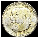 1923-S Silver Monroe Doctrine Centennial Half Doll