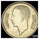 1938 Iraq Silver 20 Fils UNCIRCULATED