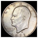 1971-S Eisenhower Silver Dollar HIGH GRADE