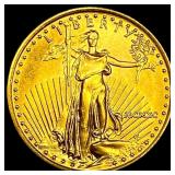 1990 1/10 oz Gold American Eagle $5 SUPERB GEM BU