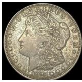 1921 Silver Morgan Dollar NEARLY UNCIRCULATED