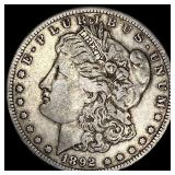 1892-S Silver Morgan Dollar NEARLY UNCIRCULATED
