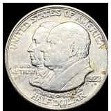 1923-S Silver Monroe Doctrine Centennial Half Doll