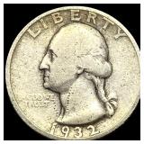 1932-S Silver Washington Quarter NICELY CIRCULATED