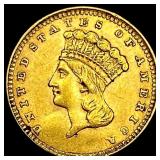 1861 Gold $1 Indian Princess Head HIGH GRADE