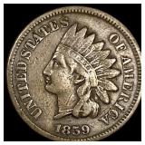 1859 Indian Head Cent NEARLY UNCIRCULATED