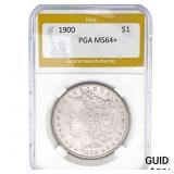 1900 Morgan Silver Dollar PGA MS64+