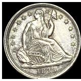 1838 Seated Liberty Half Dime CLOSELY UNCIRCULATED