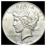 1926 Peace Silver Dollar CLOSELY UNCIRCULATED
