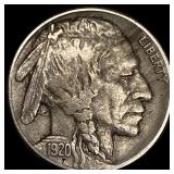 1920-S Buffalo Nickel ABOUT UNCIRCULATED