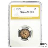 1972 Lincoln Memorial Cent PGA AU58 DDO