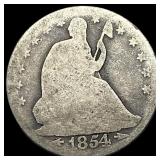 1854 Arrows Seated Liberty Half Dollar HIGH GRADE