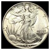 1941 Silver Half Dollar (Walking Liberty) UNCIRCUL