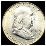 1960 Franklin Silver Half Dollar UNCIRCULATED