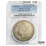 1879-S Rev. 1878 Morgan Silver Dollar OCGS AU53