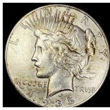 1935-S Silver Peace Dollar CLOSELY UNCIRCULATED