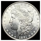 1891 Morgan Silver Dollar UNCIRCULATED