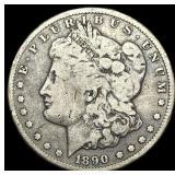1890-CC Silver Morgan Dollar LIGHTLY CIRCULATED