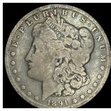 1891-O Silver Morgan Dollar HIGH GRADE