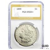 1899 Morgan Silver Dollar PGA MS64+