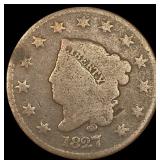 1827 Coronet Head Large Cent HIGH GRADE