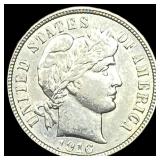 1916 Silver Barber Dime CLOSELY UNCIRCULATED