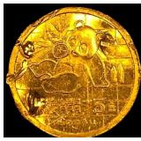 1989 Gold 1/20 oz Chinese Panda 5 Yuan HIGH GRADE