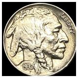 1937-D Nickel Five Cents Buffalo Nickel UNCIRCULAT