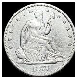 1877-S Silver Half Dollar NEARLY UNCIRCULATED