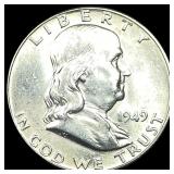 1949 Franklin Half Dollar UNCIRCULATED