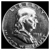 1951 Silver Half Dollar CHOICE PROOF