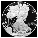 2005-W Silver American Eagle Proof CHOICE PROOF