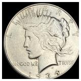 1934 Peace Silver Dollar CLOSELY UNCIRCULATED