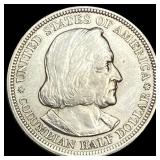 1893 Silver Columbian Half Dollar NICELY CIRCULATE