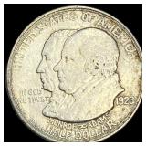 1923-S Silver Monroe Doctrine Half Dollar CLOSELY