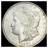 1891-S Silver Morgan Dollar UNCIRCULATED