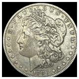 1886 Silver Morgan Dollar NEARLY UNCIRCULATED