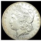 1896-S Silver Morgan Dollar ABOUT UNCIRCULATED