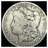 1894 Silver Morgan Dollar LIGHTLY CIRCULATED